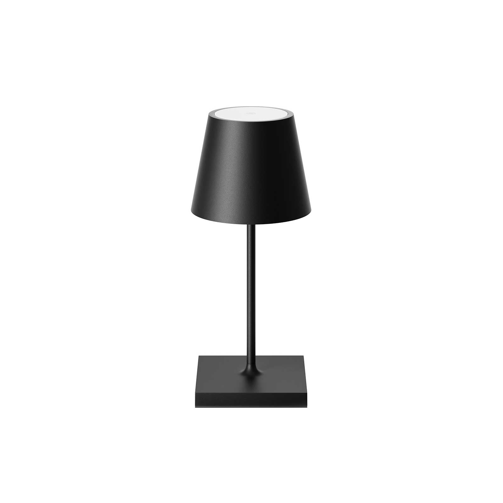 Sigor Nuindie mini – dimmbare Akku-Tischleuchte – Nachtschwarz usb