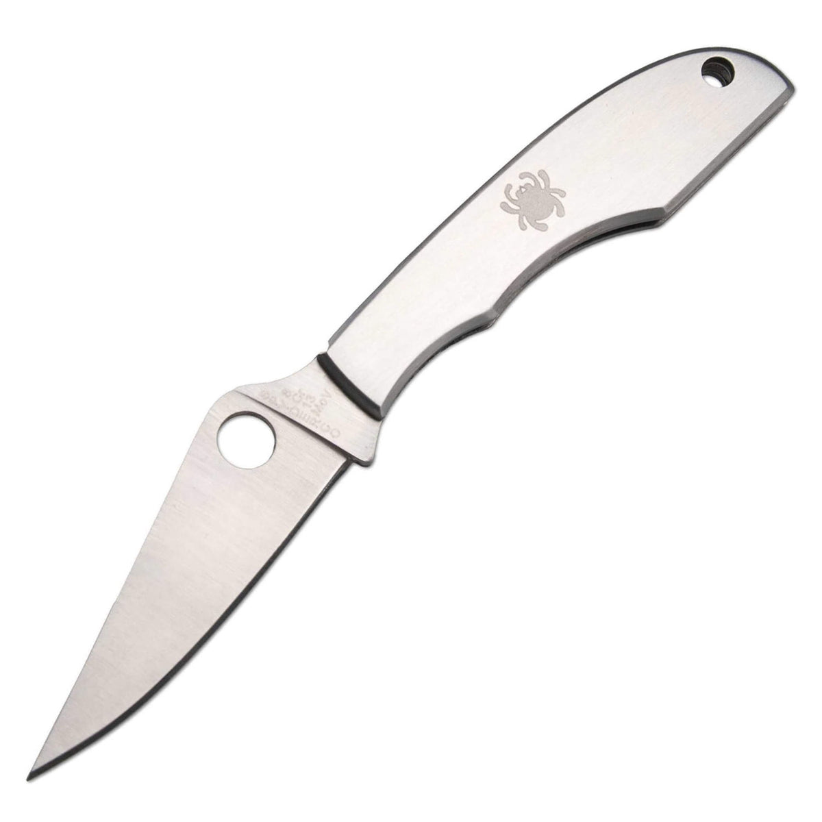 Spyderco Grasshopper – kompaktes EDC Taschenmesser aus Edelstahl – Detailansicht