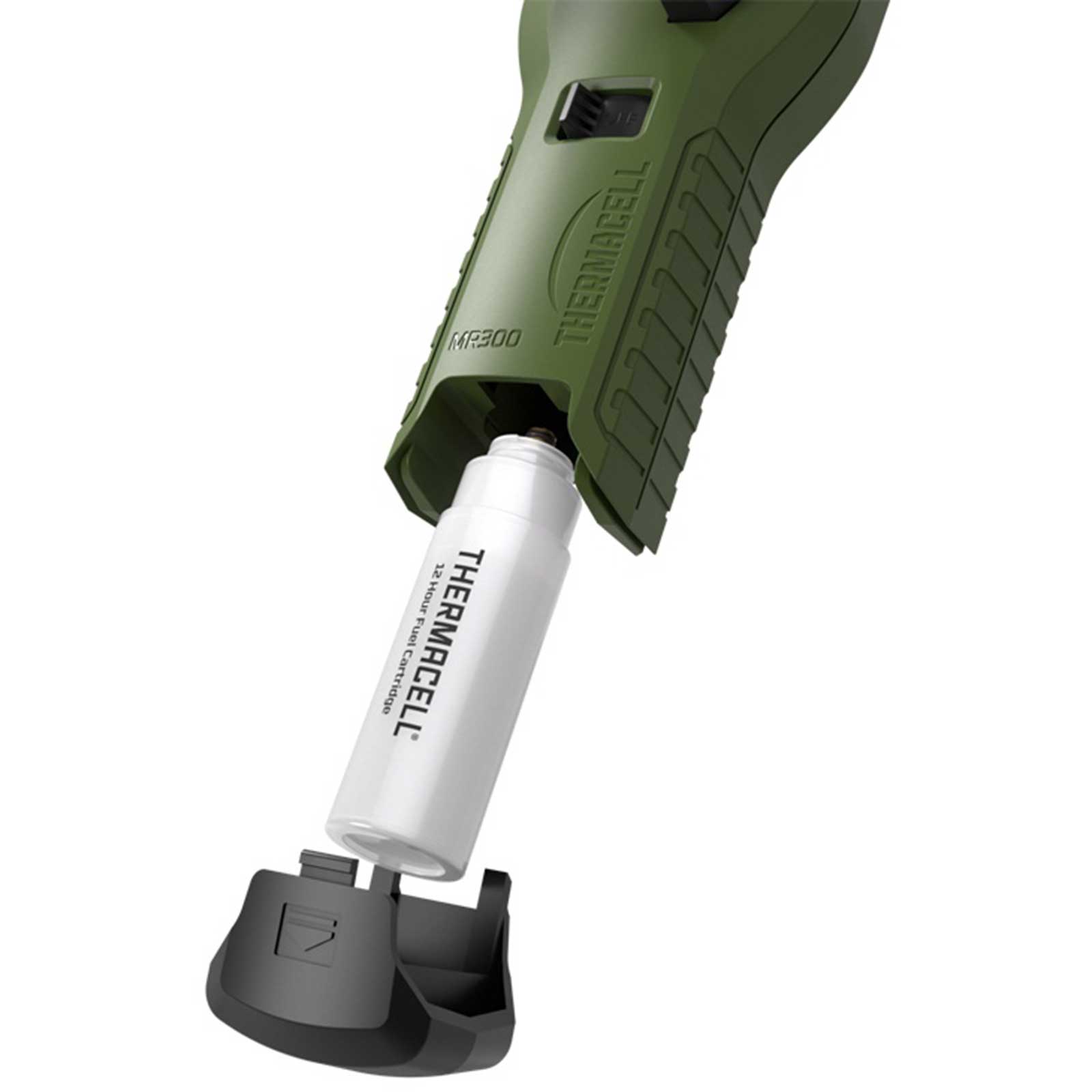 Thermacell MR-300GI Mückenabwehr-Set – 15 m² Schutzbereich, Olivgrün – mit Lieferumfang