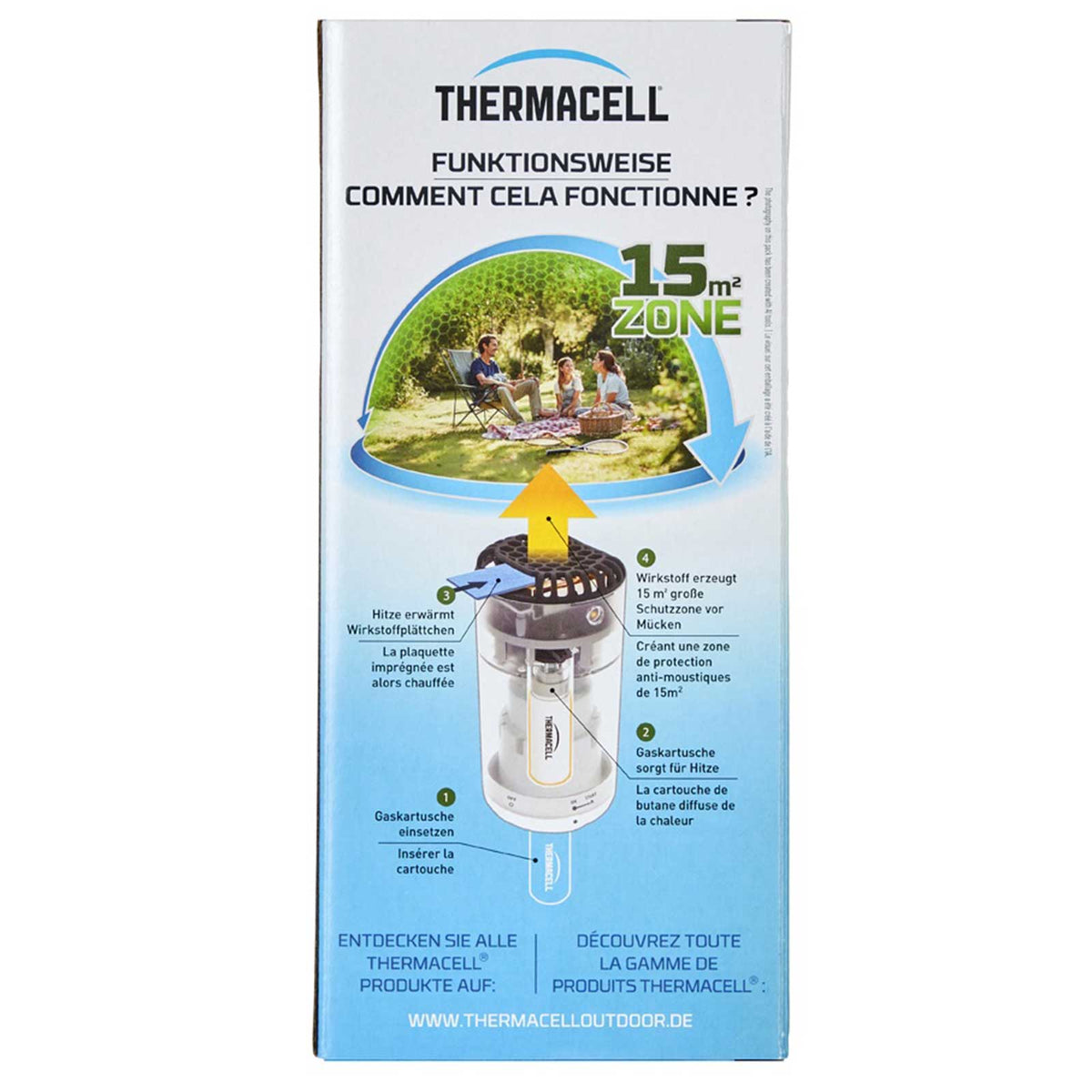Thermacell HALO MINI Mückenabwehr-Set – inkl. 3 Wirkstoffplättchen PT-19 – Produktbild
