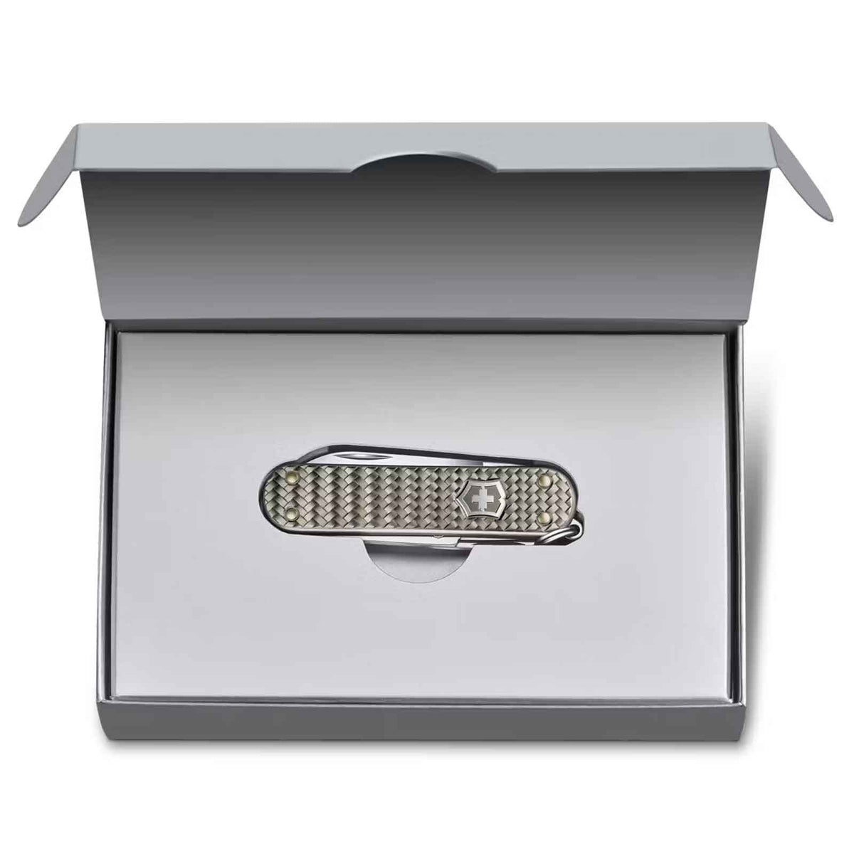 Victorinox Classic Precious Alox Infinite Grey – Sd geschenkverpackung