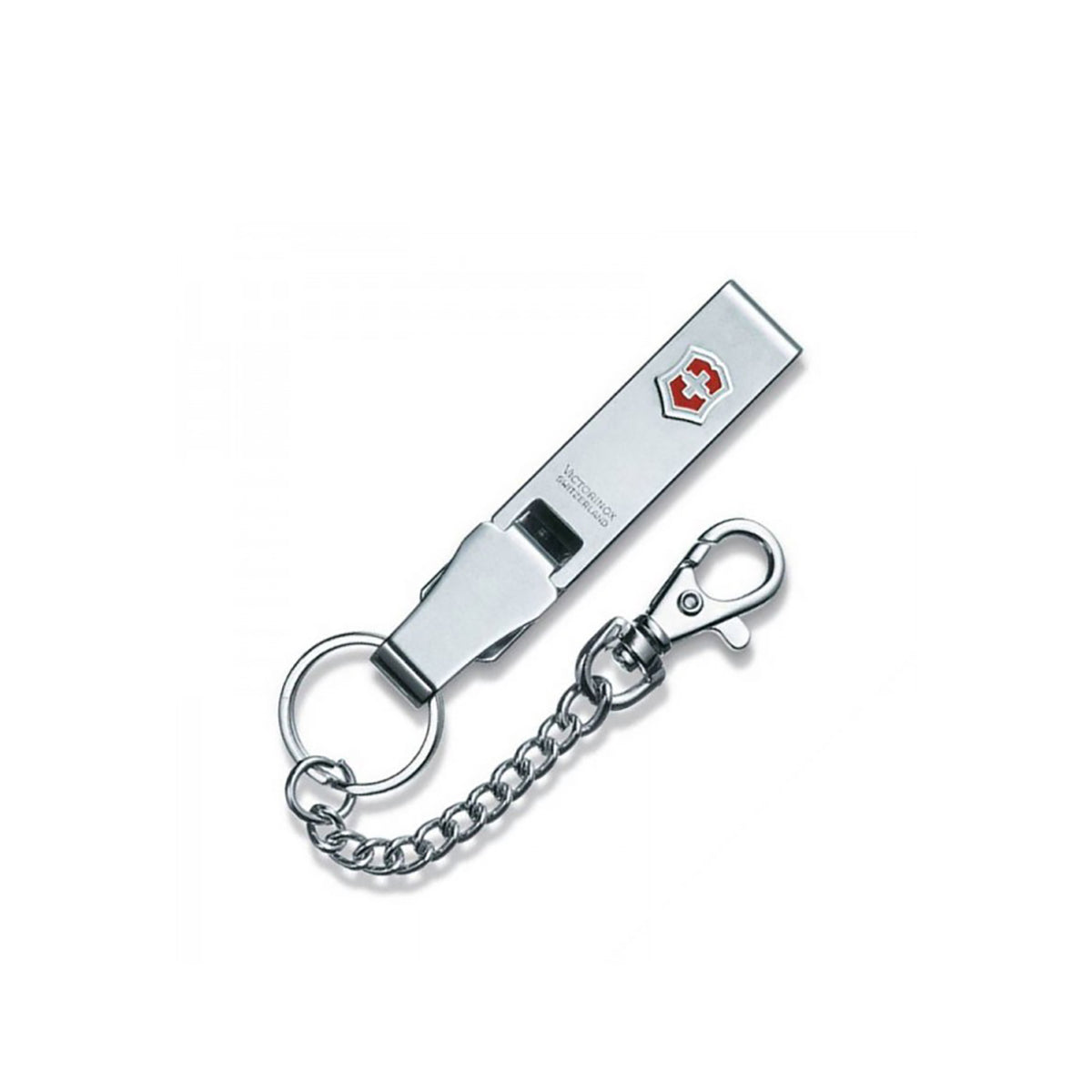 Victorinox Multiclip mit Kette – Gürtelanhänger für Ihr Taschenmesser 4.1859