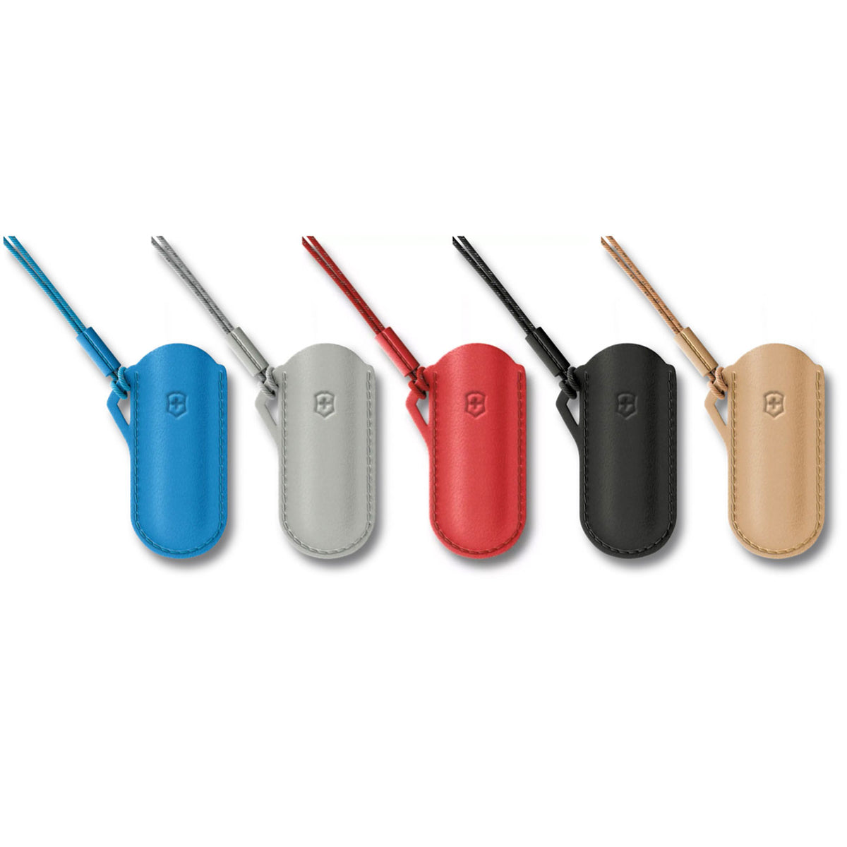 Victorinox Lederetui mit Kordel für Classic Taschenmesser in 5 Farben