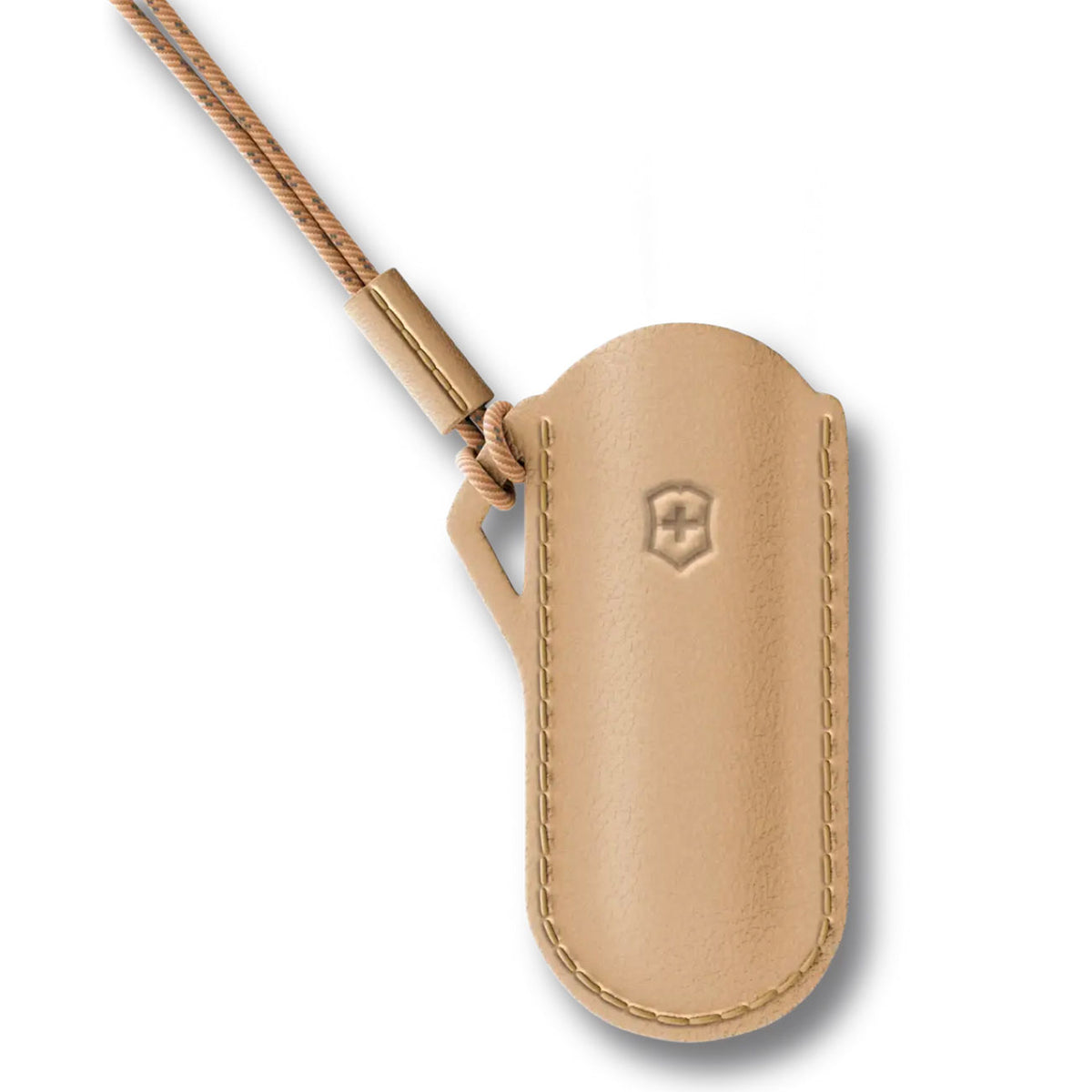 Victorinox Lederetui mit Kordel für Classic Taschenmesser in 5 Farben – Detailansicht