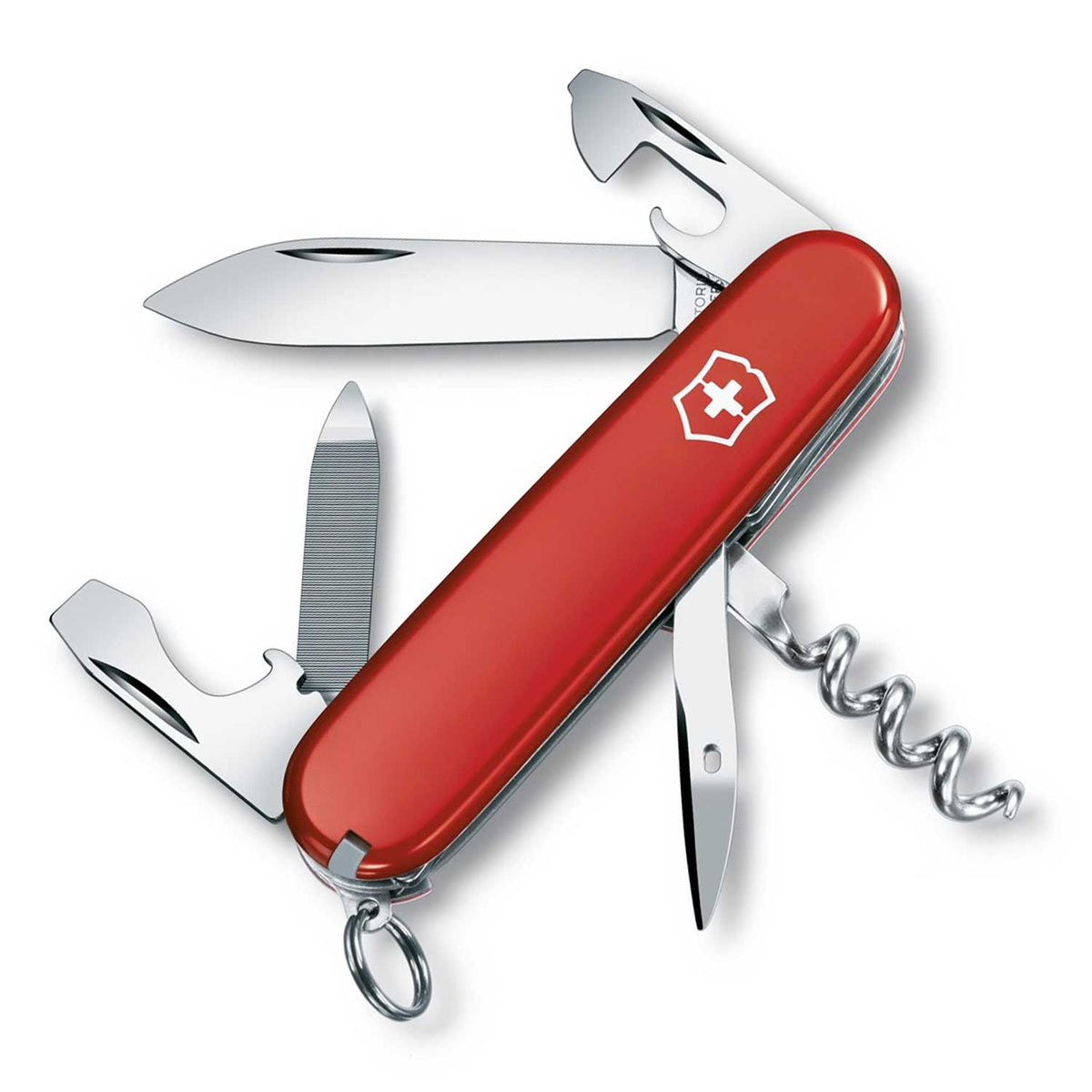 Victorinox Sportsman – Schweizer Taschenmesser mit 13 Funktionen (0.3803)