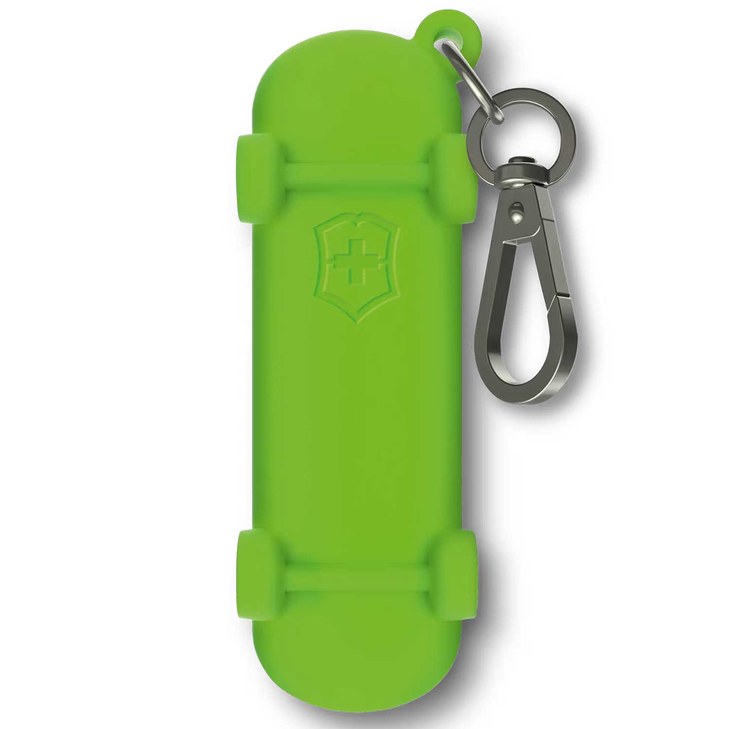 Victorinox Silikon Hülle Smashed Avocado Grün – Für Classic SD Taschenmesser – Detailansicht