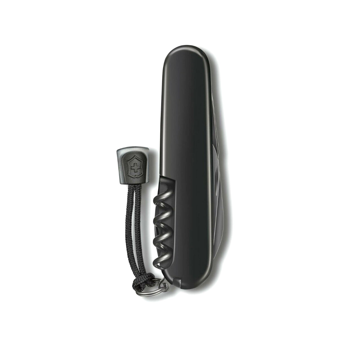 Victorinox Spartan Onyx Black – Schwarzes Taschenmesser mit 12 Funktionen und Geschenkbox – Detailansicht