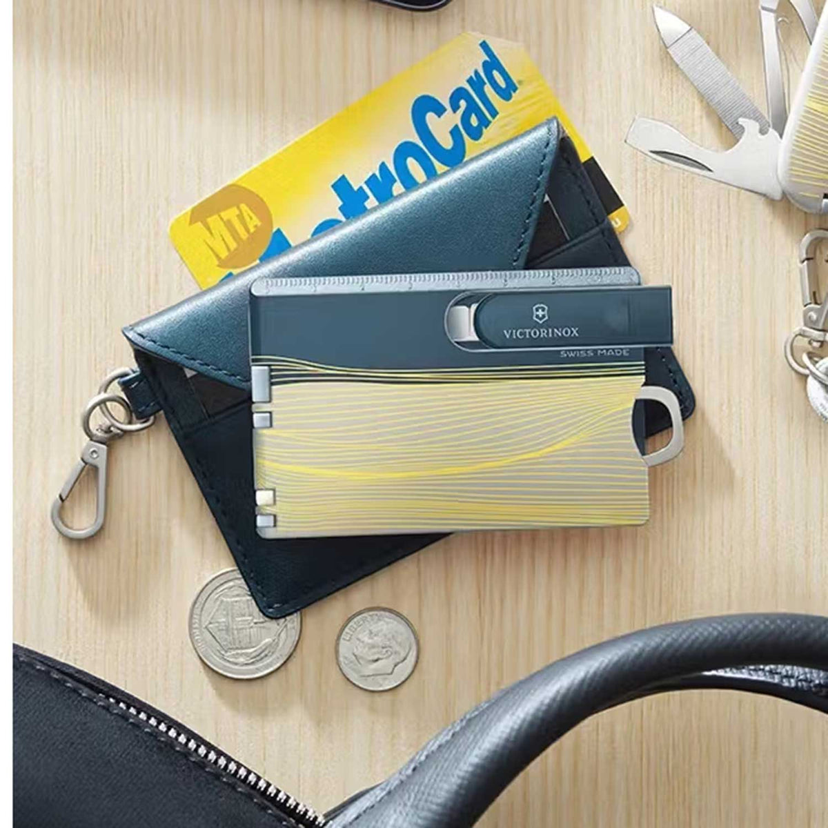Victorinox SwissCard Classic New York Style – Multitool im Kreditkartenformat