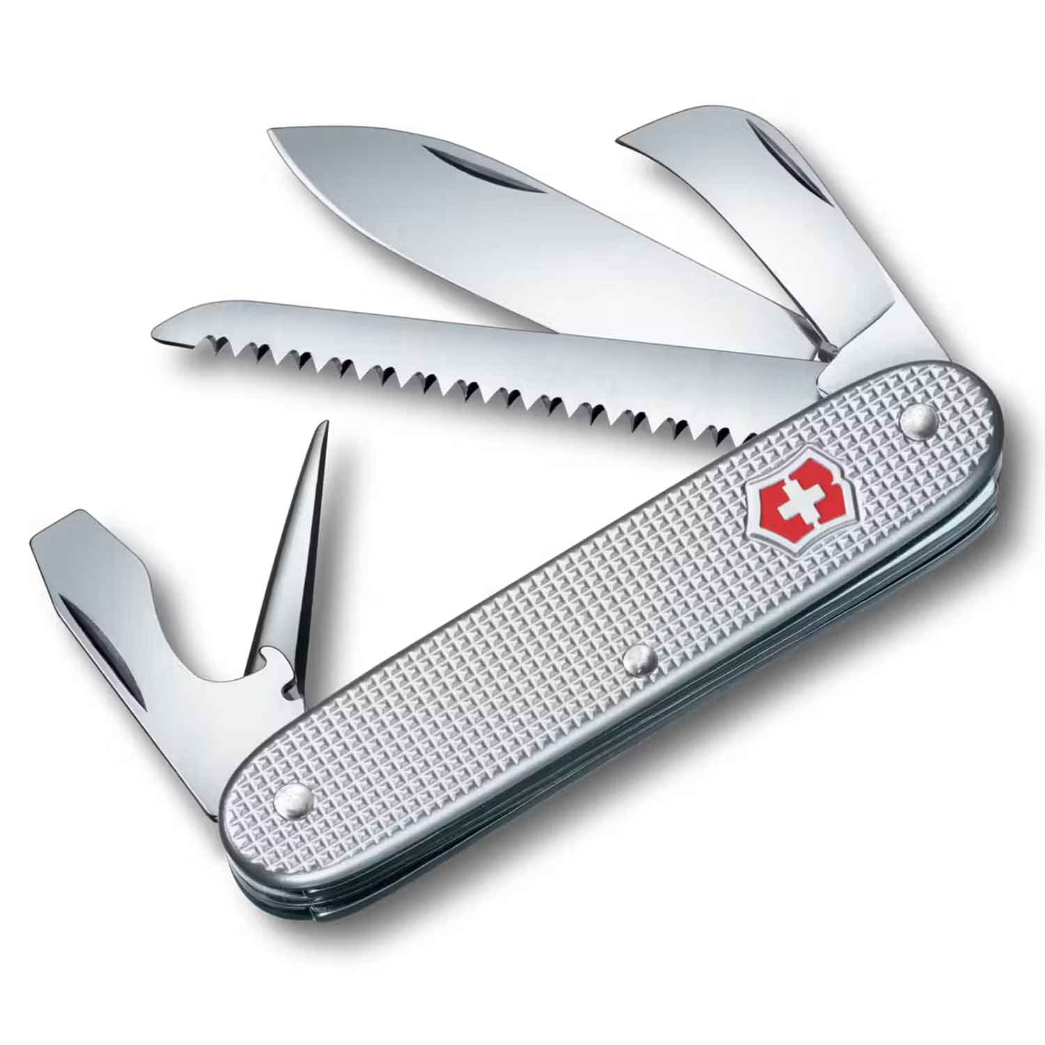 Victorinox Swiss Army 7 Alox Silber – Schweizer Taschenmesser mit 7 Funktionen