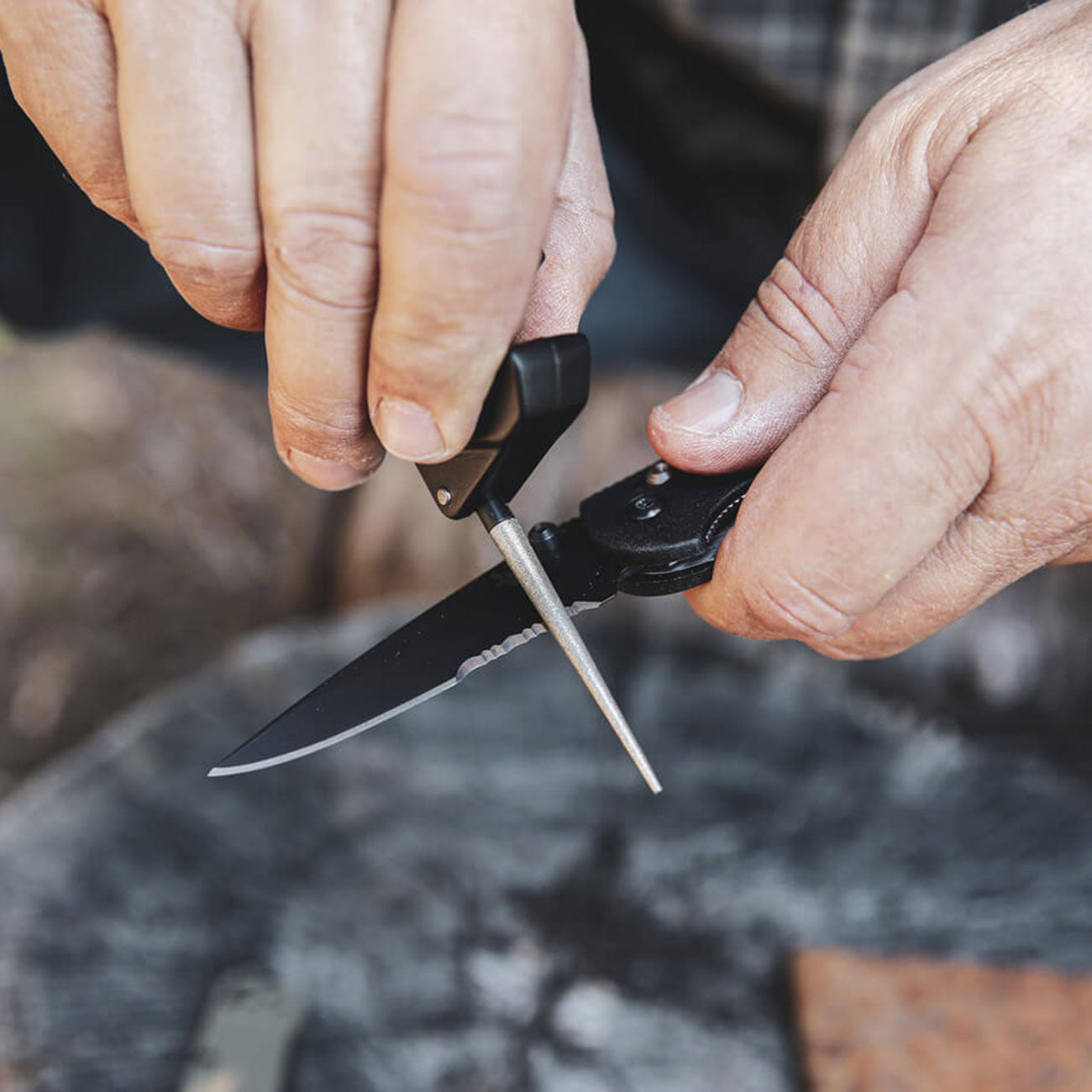 Work Sharp Pivot Plus – Kompaktes 3-in-1 Messerschärfgerät – Detailansicht