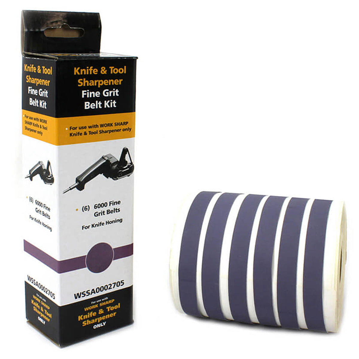 Work Sharp WSKTS Belt Kit 6000 – Feinschleifbänder für ultrascharfe Messer