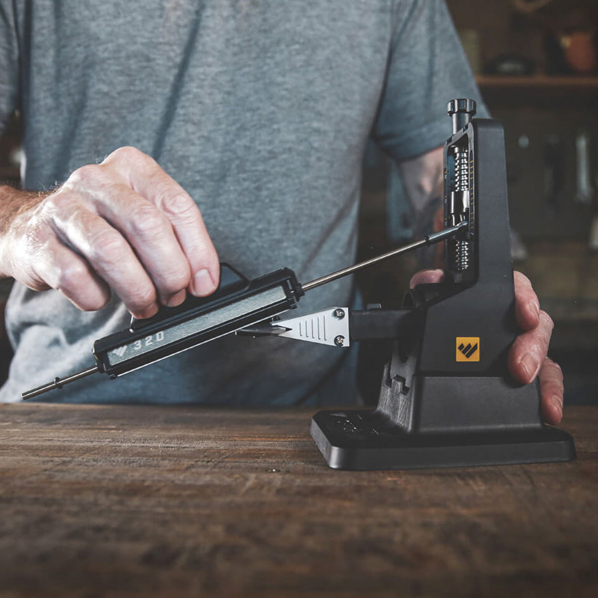 Work Sharp Precision Adjust Knife Sharpener - Manuelles Präzisions-Schärfgerät – Detailansicht
