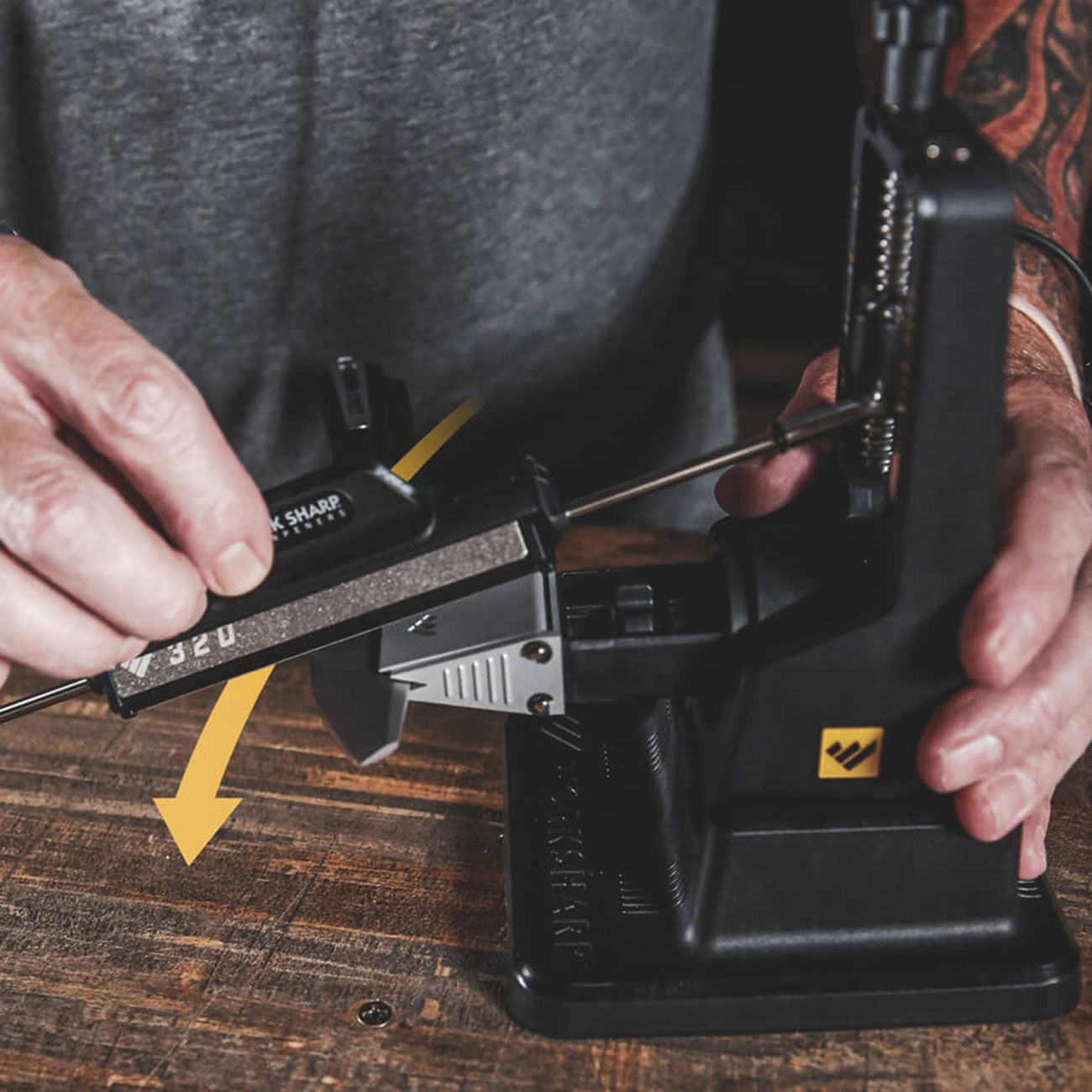 Work Sharp Precision Adjust Knife Sharpener - Manuelles Präzisions-Schärfgerät – Detailansicht